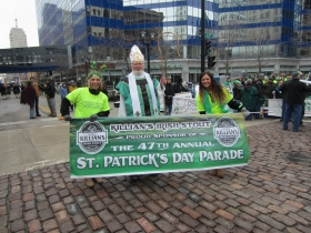 St. Patrick and Banner Carriers