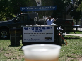 Beer Garden at Pere Marquette Park