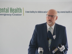 Bob Duncan at Milwaukee County Mental Health Emergency Center Ceremony
