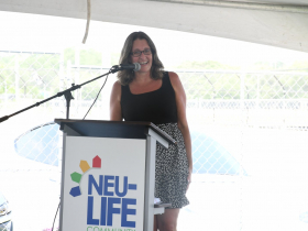 Jody Rhodes at NeuVue Groundbreaking