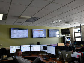 Control Room at Linnwood Water Treatment Plant