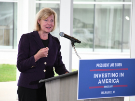 U.S. Senator Tammy Baldwin at EPA Funding Announcement