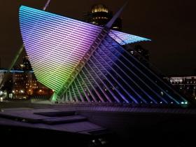 Milwaukee Art Museum Wings Lighting