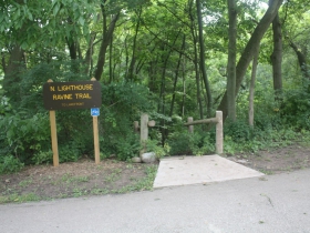 Trail at Wahl Avenue