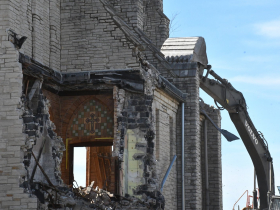 Holy Spirit Church Demolition