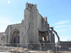 Holy Spirit Church Demolition