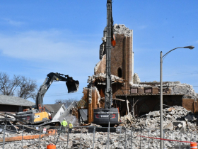 Holy Spirit Church Demolition