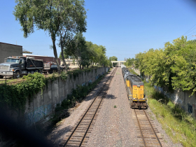 Union Pacific Train from 31st Street Bridge