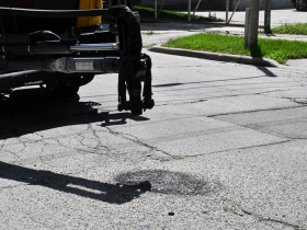 Pothole Patching Machine