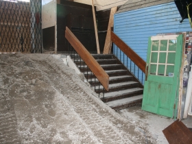 Stairs to Prospect Mall Basement