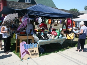 The Beehive Salon and Boutique Booth