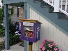 Little Free Library at 1146 E. Kane Pl.