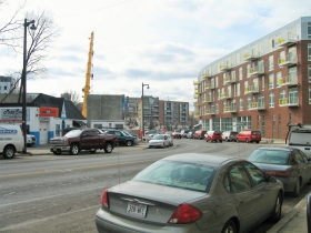 The Rhythm is across N. Water St. from The North End