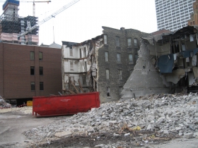 Demolition in Progress