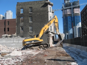 NM Demolition in Progress