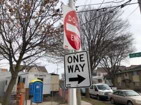 One-Way Sign
