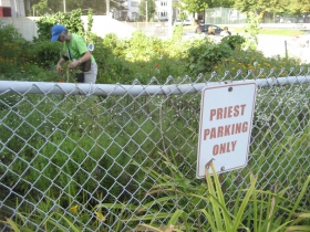 Priest Parking Only