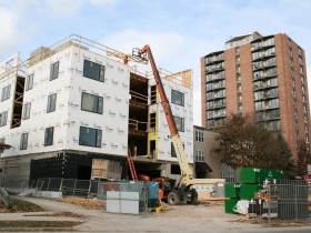 1809 N. Cambridge Ave. Construction and Cambridge Apartments