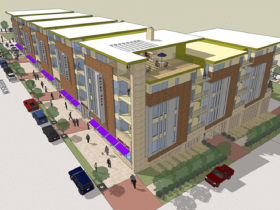 Stewart Wangard told Daykin that “its location near a stop for Milwaukee’s proposed streetcar, and the continued growth of Northwestern Mutual Life Insurance Co., are among the factors that will help the development attract renters.” 