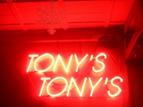 Tony's... Tony's.