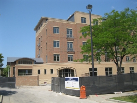 The new Jesuit Residence is nearing completion