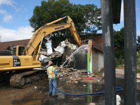 Demolition of 1400 W. Wells St.