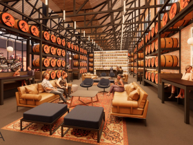 Central Standard Craft Distillery Rendering - Tasting Room