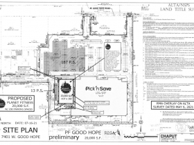 Planet Fitness Site Plan