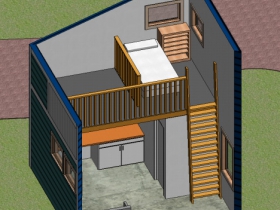 Tiny Homes Rendering