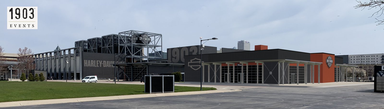New Building at Harley-Davidson Museum