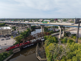 High Rise Bridge over South Menomonee Canal
