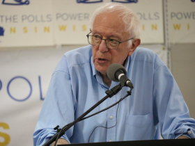 Sen. Bernie Sanders Visits Milwaukee