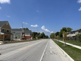 New Vliet Street Homes and Reconstructed Vliet Street