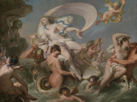 Andrea Casali, Triumph of Galatea, ca. 1740–65. Bequeathed by Archibald McLellan, 1856 (195).