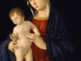 Giovanni Bellini, Virgin and Child, ca. 1490–95. 