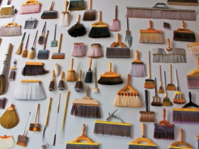 James Nares, Brushes, varying year, materials, dimensions