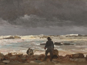 Winslow Homer, Rocky Coast (Maine Coast), 1882–1900.
