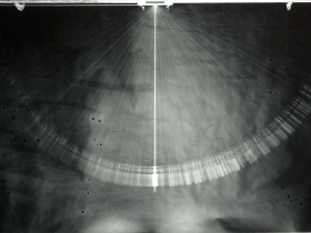 James Nares, Pendulum Chronophotograph #33, 1976