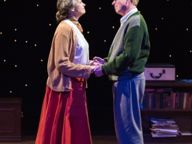 Carrie Hitchcock as Elizabeth Bishop and Norman Moses as Robert Lowell