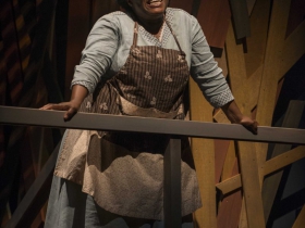 Zonya Love as Celie in Milwaukee Repertory Theater’s 2014/15 Quadracci Powerhouse production of The Color Purple. 