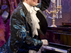 Jack Forbes Wilson in Milwaukee Repertory Theater’s Stackner Cabaret 2010/11 production of Liberace! 