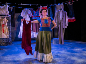 Milwaukee Repertory Theater presents Frida…A Self Portrait in the Herro-Franke Studio Theater April 3 – May 17, 2026 featuring Vanessa Severo