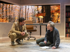 Milwaukee Repertory Theater presents McNeal in the Herro-Franke Studio Theater February 10 – March 22, 2026. Pictured L to R: Ty Fanning, Peter Bradbury
