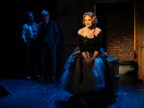 Milwaukee Repertory Theater presents the World Premiere of George & Gracie: A Love Story May 1 – June 4, 2026. Pictured Tami Workentin