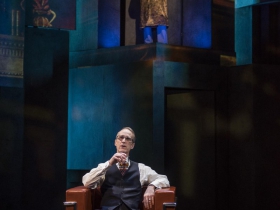 Milwaukee Repertory Theater presents Junk in the Quadracci Powerhouse from January 15 – February 17, 2019 featuring James Ridge (foreground) and Matt Daniels. Milwaukee Repertory Theater presents Junk in the Quadracci Powerhouse from January 15 – February 17, 2019 featuring James Ridge (foreground) and Matt Daniels. 