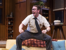 Milwaukee Repertory Theater presents The Nerd in the Quadracci Powerhouse November 12 – December 15, 2019. Pictured: Michael Doherty.