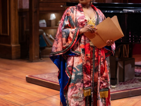 Milwaukee Repertory Theater presents Nina Simone: Four Women in the Quadracci Powerhouse, April 16 – May 12, 2024. Pictured: Alexis J Roston