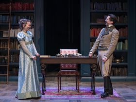 Milwaukee Repertory Theater presents Miss Bennet: Christmas at Pemberley in the Quadracci Powerhouse from November 13 – December 16, 2018