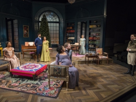 Milwaukee Repertory Theater presents Miss Bennet: Christmas at Pemberley in the Quadracci Powerhouse from November 13 – December 16, 2018