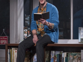 Mark Junek (Daniel) in Milwaukee Repertory Theater’s 2014/15 Stiemke Studio production of after all the terrible things I do. Photo by Michael Brosilow.
